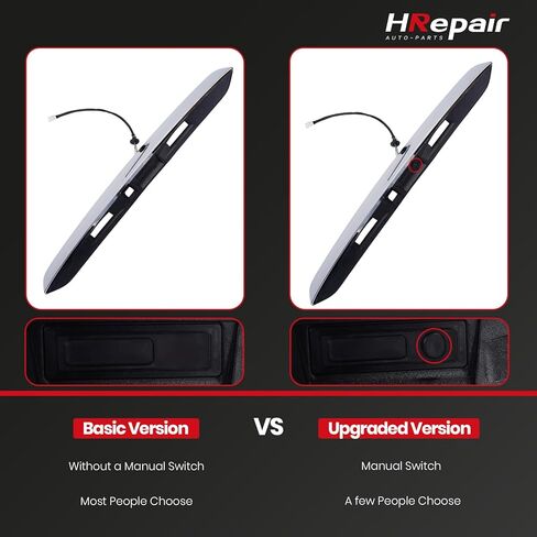 Upgrade Chrome Tailgate Handle Garnish Finisher Molding丨fits 2013-2020 Nissan Pathfinder Liftgate Handle丨Liftgate Trunk Opener丨Liftgate Trim丨With Manually Switch-90810-9PG2D in Kuwait