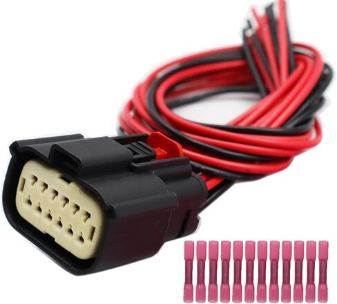 Headlights Connector Compatible with Dodge Charger 2015-2023. 68541681AA Wiring Pigtail Harness in Saudi Arabia