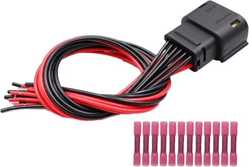 Headlights Connector Compatible with Dodge Charger 2015-2023. 68541681AA Wiring Pigtail Harness in Saudi Arabia