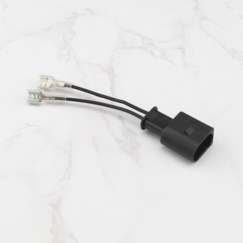 2 Sets Car Speaker Wire Adapter Car Horn Special Plug (-2016) Wiring Harness Pigtail Socket Car Horn Connector Harnesses Cable Black in Saudi Arabia