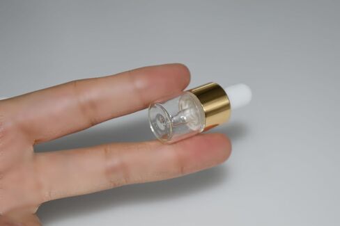 Small Dropper Bottle, 10pcs 1ml Mini Sample Dropper Bottles Mini Makeup Containers for Travel Liquids Tiny Glass in Kuwait