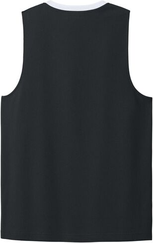 SPORT-TEK Unisex Rival Basketball Rev Jersey | Sleeveless Gym Top for Men & Women, Lightweight Athletic Fit Clothing in Saudi Arabia