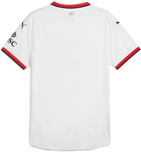 PUMA MENS AC MILAN AWARE COLLARED SHORT SLEEVE JERSEY COOMS CLEATS - WHITE - SIZE L in Saudi Arabia