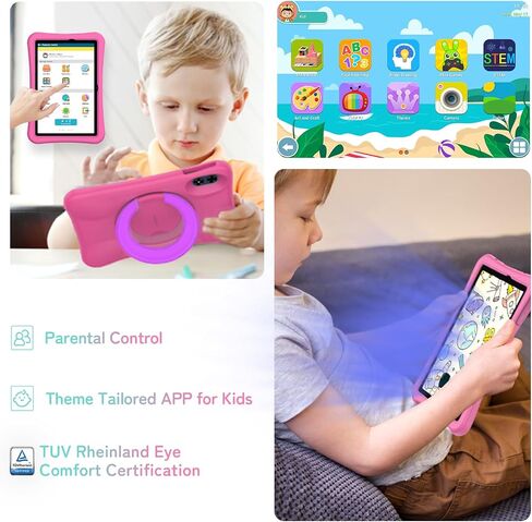 UMIDIGI Kids Tablet Android 13 Tablet,10.1 inch Tablet for Kids, G2 Tab Kids, 8(4+4) GB RAM 64GB ROM Up to 1TB, Children's Tablet with Parental Control, Bluetooth 5.0, WiFi 6 (Blue) in Saudi Arabia