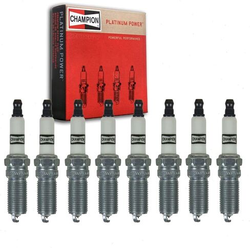 8 PC Champion Platinum Sparks توافق مع Ford F-150 5.0L V8 2018-2020 in Saudi Arabia