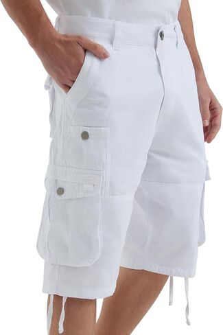 Cargo Shorts for Men Khaki 38 in Saudi Arabia