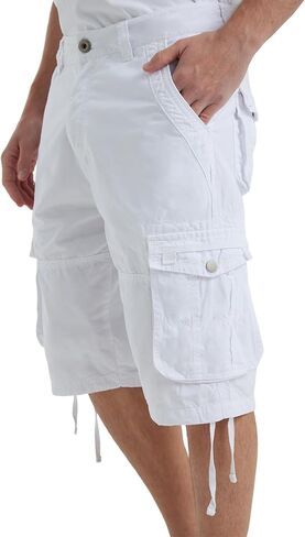 Cargo Shorts for Men Khaki 38 in Saudi Arabia