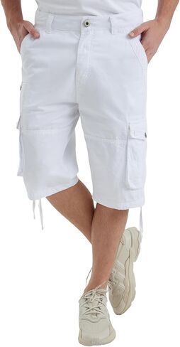 Cargo Shorts for Men Khaki 38 in Saudi Arabia