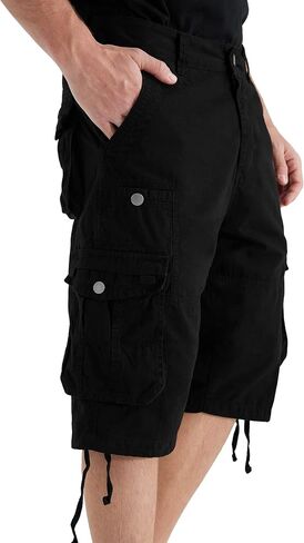 Cargo Shorts for Men Khaki 38 in Saudi Arabia