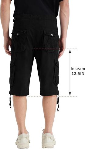 Cargo Shorts for Men Khaki 38 in Saudi Arabia