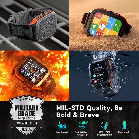 AMAZTIM Smart Watch 2" AMOLED Display in Saudi Arabia