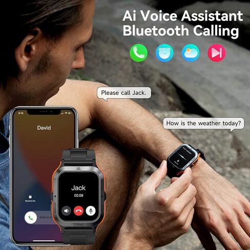 AMAZTIM Smart Watch 2" AMOLED Display in Saudi Arabia