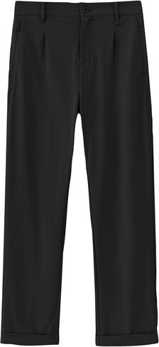 MoFiz Women's Golf Pants Stretch Work Ankle Pant Elastic Waist Business Dress Pant with Zipper Pockets for Casual Travel Wear in Saudi Arabia