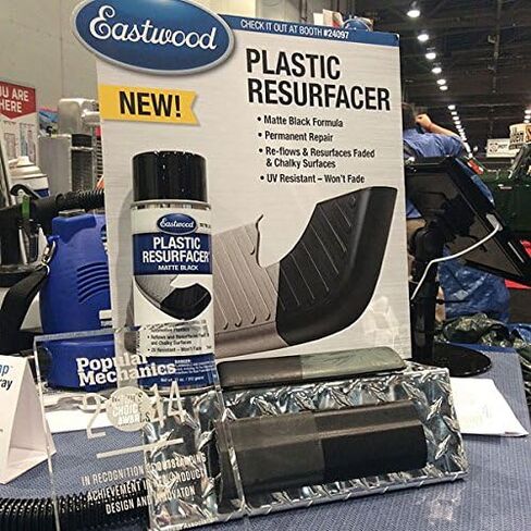 Eastwood البلاستيك Resurfacer Matte Black Aerosol Paint Paint UV Resistant 11 OZ | 2 عبوة in Saudi Arabia