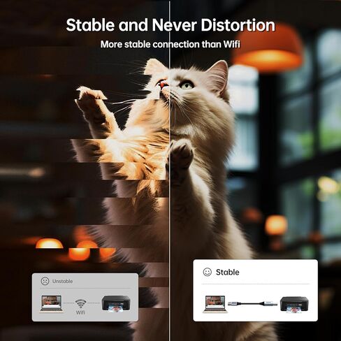Benfei USB B to USB C Cable 6.6ft ، نايلون مضفر ، علبة الألومنيوم الممتازة المتوافقة مع MacBook Pro ، HP ، Epson ، Canon ، Brother ، Lexmark ، Xerox Printers و Scanner in Kuwait