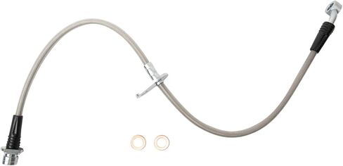 TRQ Front Performance Brake Hose Set Compatible with 2002-2006 Honda CR-V in Saudi Arabia