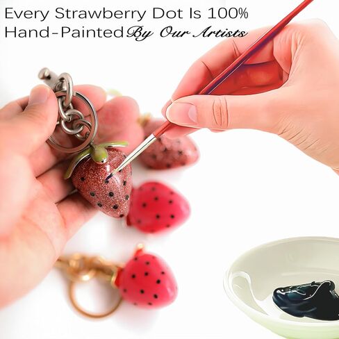 Bag Charm for Handbags, Cherry Bags Charm Strawberry Radish Fruit Bag Charms Car Keychain Accessories in Kuwait