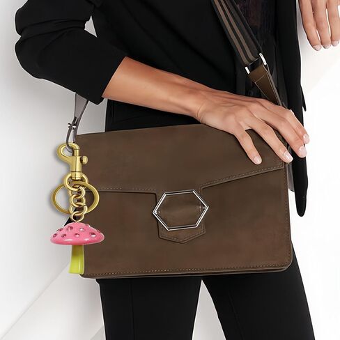 Bag Charm for Handbags, Cherry Bags Charm Strawberry Radish Fruit Bag Charms Car Keychain Accessories in Kuwait