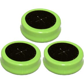 3pcs 1.2V Assembly Cell Flat Top Rechargeable Battery 80mAh NiMH in Saudi Arabia