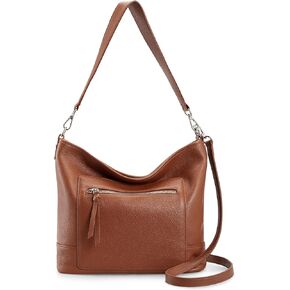 befen Soft Genuine Leather Hobo Bags for Women, Medium Multi-Pocket Shoulder Crossbody Handbags with Zipper Closure in Saudi Arabia