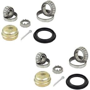 Replacement 2 Left (Driver Side)+Right (Passenger Side) Axle Suspension Rear Wheel Bearing Kits Mechanics Choice for Volkswagen Mechanics Choice for Audi in Kuwait