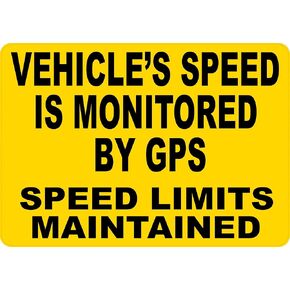 سرعة العصي التي يتم مراقبتها بواسطة ملصق GPS Vinyl ، 10 بوصات في 7 بوصات in Saudi Arabia