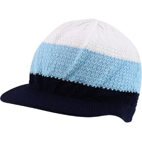Armycrew 100 ٪ Cotton Rasta Knit Beanie Visor in Saudi Arabia