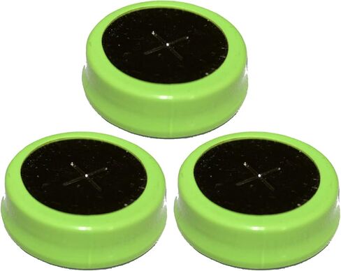 3pcs 1.2V Assembly Cell Flat Top Rechargeable Battery 80mAh NiMH in Saudi Arabia