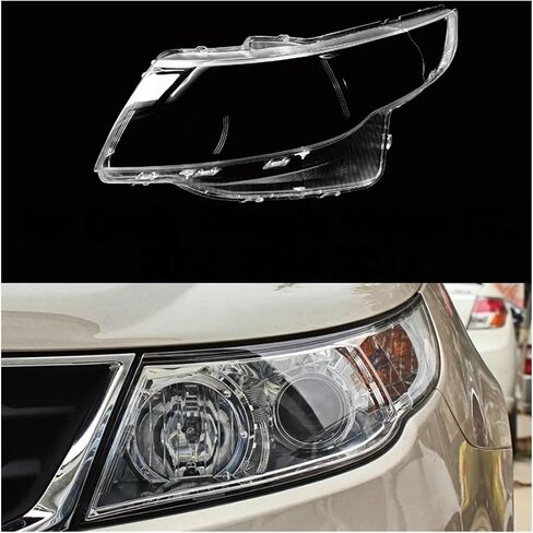 الإسكان الأمامي متوافق مع Geely Glegle Vision GC7 2013 2014 2015 تغطية الأمامية غطاء الأمامي الشفافة الشفافة Plexiglass استبدال العدسة الأصلية (1 PCS يسار) in Saudi Arabia