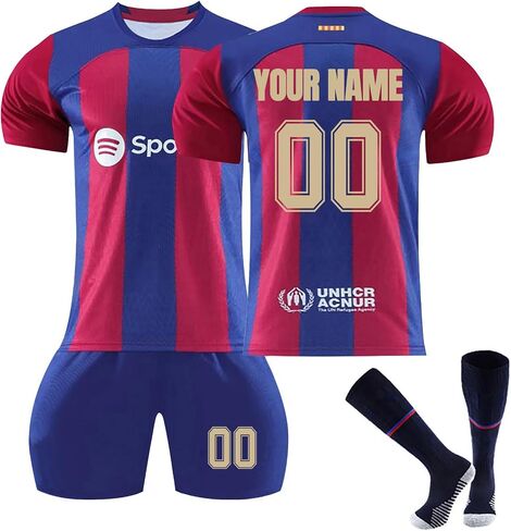 Soccer Jersey for Kids and Adult 25/26, Personalised Jersey with Name Number in Saudi Arabia