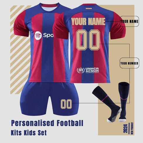 Soccer Jersey for Kids and Adult 25/26, Personalised Jersey with Name Number in Saudi Arabia