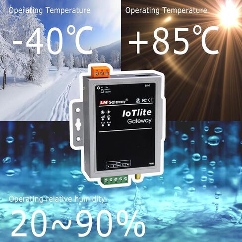 LM Gateway 101 IoT-Lite - Industrial Gateway IoT Data Gateway with RS-485, Ethernet, WiFi, Modbus, BACnet, OPC UA, IEC 104, MQTT Gateway, IOT Gateway in Saudi Arabia
