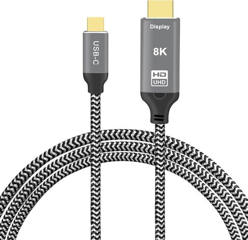 USB C to HDMI Adapter, USBC to HDMI Adapter - 4K HDMI, USB-C to HDMI Cable, USB C to HDMI Adapter for Monitor (C to HDMI Adapter) in Saudi Arabia