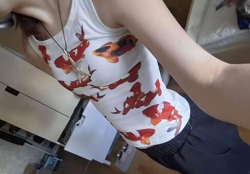 Y2k Grunge Camisole Tops Streetwear Women Sleeveless Corset Print Cute Crop Tops Emo Gothic Tank 90s 2000s in Saudi Arabia