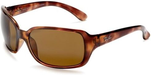 Ray-Ban RB4068 نظارة شمسية مستقطبة Havana W/Brown (642/57) RB 4068 642/57 60 مم أصيل in Saudi Arabia