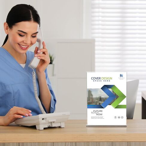 Acrylic Sign Holder 8.5 x 11, 3 Pack Clear Double Side T Shape Acrylic Table Sign Stands for Displaying, Flyer Holder Paper Card Holder for Office Business Store Restaurants in Saudi Arabia
