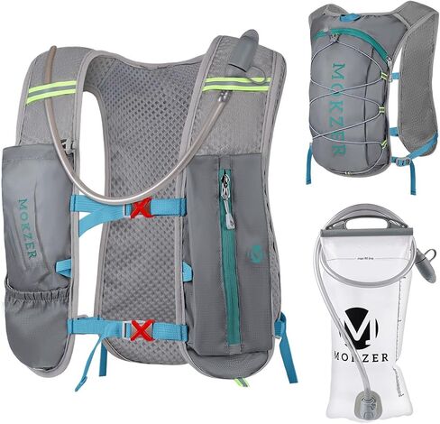 Running Hydration Vest with a 2L Water Bladder, Hydration Pack Lightweight Water Backpack for Running Hiking Cycling Biking Camping Marathon Trail for Men Women in Saudi Arabia