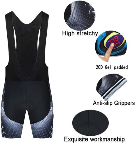 MOXILYN Cycling Jerseys for Men Cyling Gear Set Bike Clothing Kit Short Sleeves MTB Bicycle Shirts and Cycling Bibs in Saudi Arabia