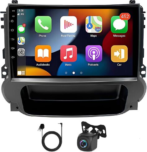 9 inch Car Stereo Radio for Chevrolet Chevy Malibu 2011 2012 2013 2014 2015, Andorid 13 Touchscreen Car Radio with Carplay & Android Auto, Support GPS Bluetooth SWC Backup Camera Radio (2G+32G) in Saudi Arabia