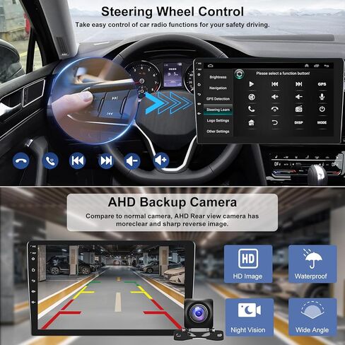 9 inch Car Stereo Radio for Chevrolet Chevy Malibu 2011 2012 2013 2014 2015, Andorid 13 Touchscreen Car Radio with Carplay & Android Auto, Support GPS Bluetooth SWC Backup Camera Radio (2G+32G) in Saudi Arabia