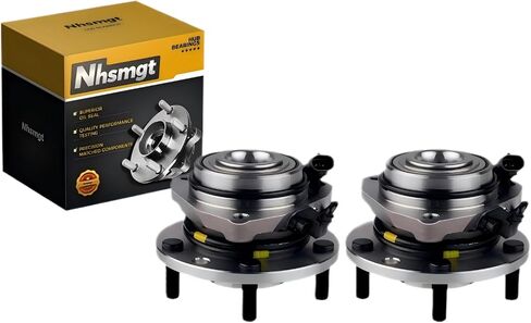 513124 Front Wheel Bearing Hub Compatible with S10 1997-2004, Blazer 1997-2005, Sonoma 1997-2004, Jimmy 1997-2001, Bravada 1997-2001, Hombre 1998-2000 with ABS 5 Lug 2pcs in Saudi Arabia