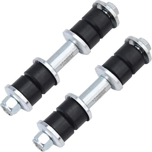 Detroit Axle - FWD Front Tie Rods Sway Bars for 2002-2007 Mitsubishi Lancer 4 Inner & Outer Tie Rod End Links 2 Stabilizer Sway Bar End Links 2003 2004 2005 2006 Replacement - 6pc Set in Saudi Arabia