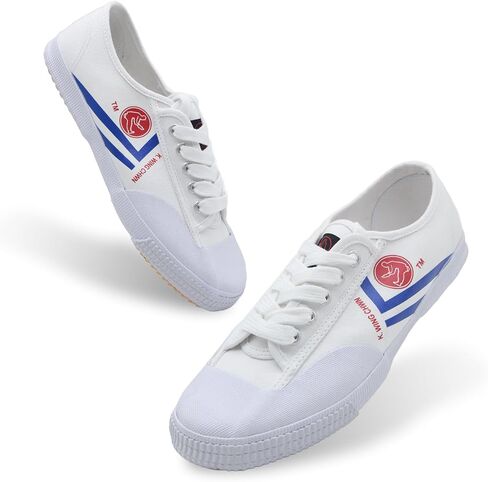 Martial Arts Shoes | Lightweight Breathable Sneakers with Non-Slip Rubber Sole, Toe Protection, Herbal Infused Insole for Men/Women - Kung Fu, Taekwondo, Karate Training & Daily Wear in Saudi Arabia