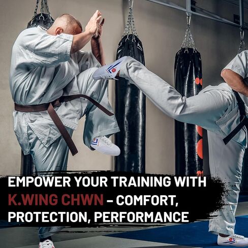 Martial Arts Shoes | Lightweight Breathable Sneakers with Non-Slip Rubber Sole, Toe Protection, Herbal Infused Insole for Men/Women - Kung Fu, Taekwondo, Karate Training & Daily Wear in Saudi Arabia