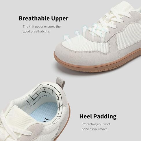 HSQ Barefoot Shoes Men Medialist Wide Toe Zero Drop Slow Sneakers خفيفة الوزن حافي القدمين in Kuwait