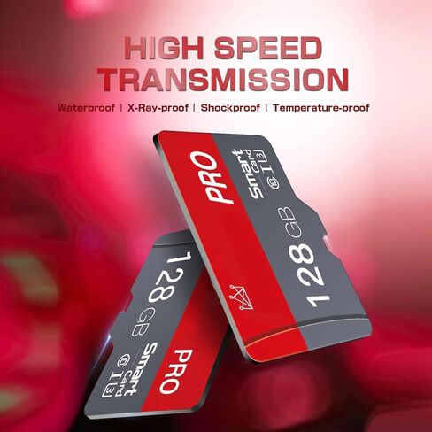 Micro SD Card 32GB Micro SD Cards 32GB مع SD ADAPTER CLASS 10 HISE SPED MINI SD للهواتف الذكية/الكاميرا/الكمبيوتر اللوحي 2. in Kuwait