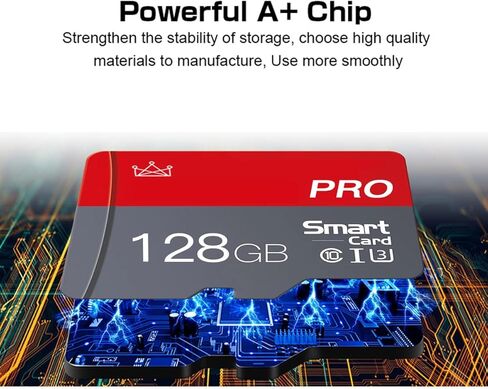 Micro SD Card 32GB Micro SD Cards 32GB مع SD ADAPTER CLASS 10 HISE SPED MINI SD للهواتف الذكية/الكاميرا/الكمبيوتر اللوحي 2. in Kuwait