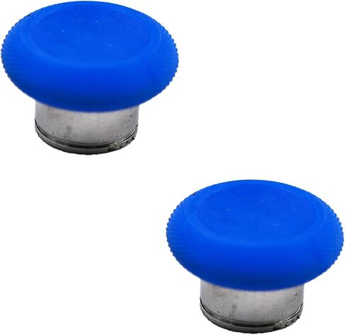 2 Pcs Short Metal Thumbsticks Replacement for Xbox Elite Series 2 Core Controllers, Accessories for Elite Series 2 Controller Replacement Thumbsticks, Thumbsticks for Xbox Elite Series 2 Controllers (Blue) in Saudi Arabia