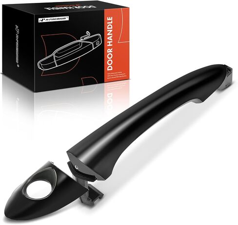 A-Premium Front Driver Side Door Door Hounder مع ثقب المفتاح متوافق مع Hyundai Sonata 2011 2012 2013 2014 ، Preped Black ، استبدل# 826523S000 in Saudi Arabia