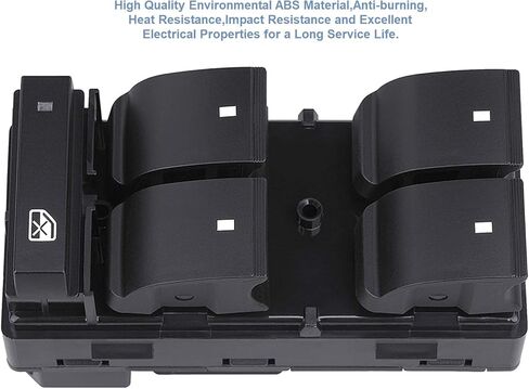 Master Window Switch Control Button Front Left Driver Side Compatible with GMC Acadia 2007-2016 Replace OEM 20945224 901-990 in Saudi Arabia